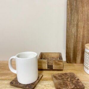 Four Sussex Range Wooden Coasters