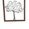 Large Silver Tree Of Life In A Frame