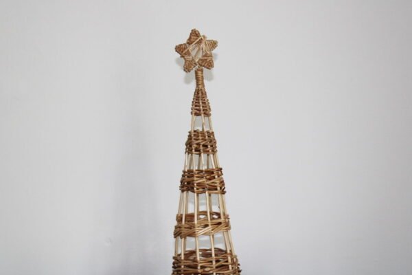 Rattan Christmas Tree - Image 4