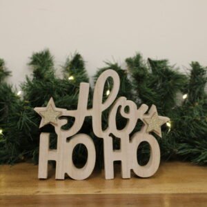 Freestanding 'Ho Ho Ho' Decoration