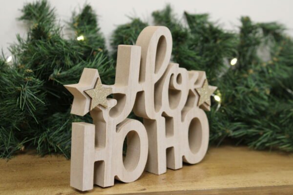 Freestanding 'Ho Ho Ho' Decoration - Image 4