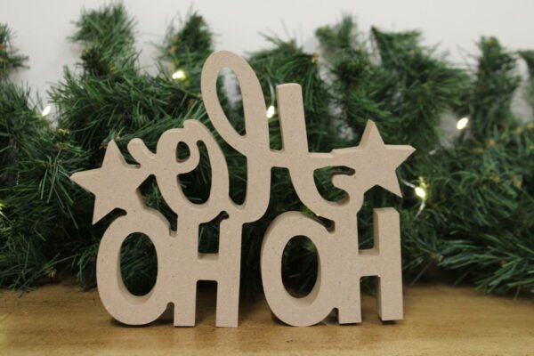 Freestanding 'Ho Ho Ho' Decoration - Image 6