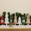 Wooden Christmas Tree Advent