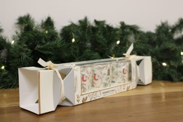Cracker Gift-box with Vanilla Spice Candle-pots - Image 4
