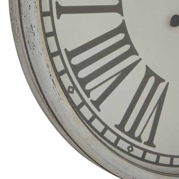 creating dynamic visual interest. Perfectly complemented by rustic white decor elements like the Large Rustic White Clock