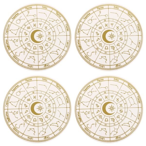 Astrology Wheel Coaster Set - Image 2