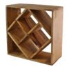 Small Mango Wood Wine Rack