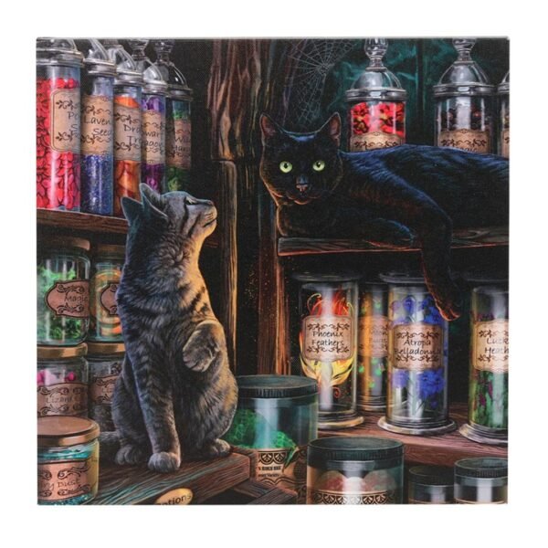 Magical Emporium Light Up Canvas Plaque by Lisa Parker - Image 2