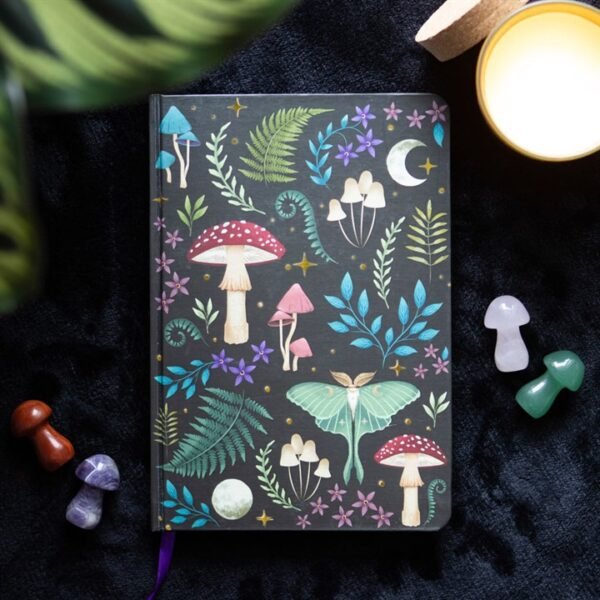 Dark Forest Print A5 Notebook - Image 5
