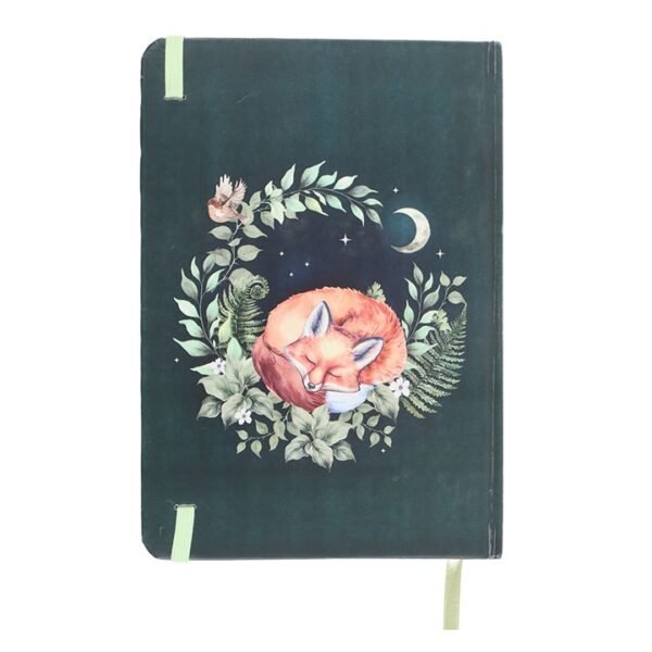 Green Sleeping Fox A5 Notebook - Image 3