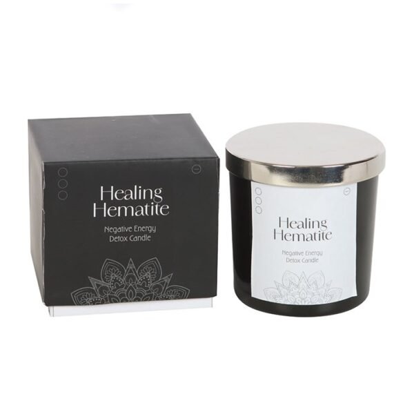Healing Hematite Detox Candle - Image 2
