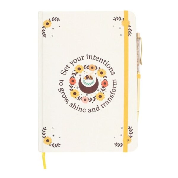 Summer Solstice Intention Journal with Citrine Pen - Image 2