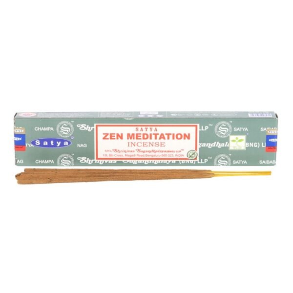 12 Packs of Zen Meditation Incense Sticks by Satya - Image 2