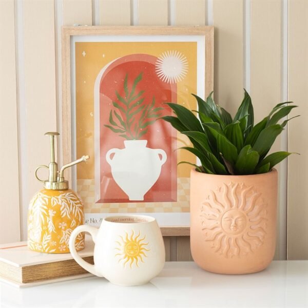 Summer Leaf Print Ceramic Plant Mister - Image 6