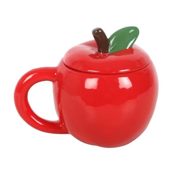 Apple Shaped Lidded Mug - Image 2