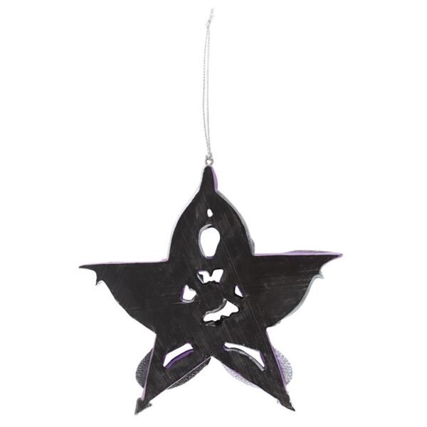 Pentagram Dragon Hanging Ornament by Anne Stokes - Image 4