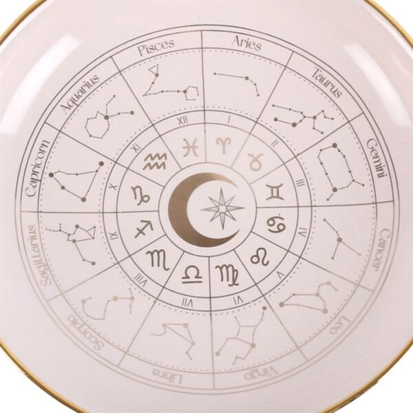 Off White Astrology Wheel Trinket Dish - Image 4
