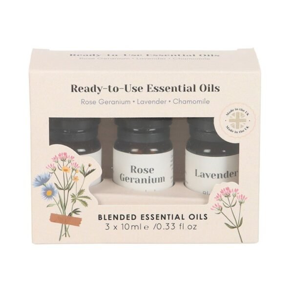 Set of 3 Floral Blended Essential Oils - Image 2