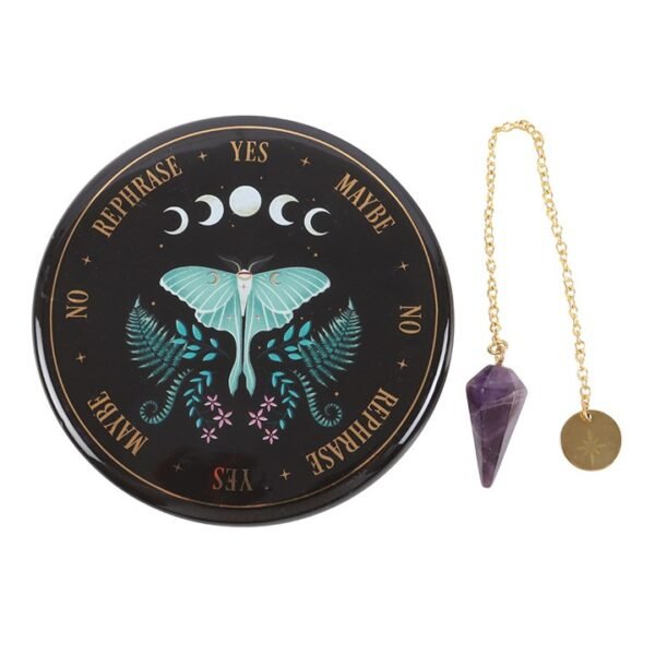 Luna Moth Pedulum Divination Kit - Image 3