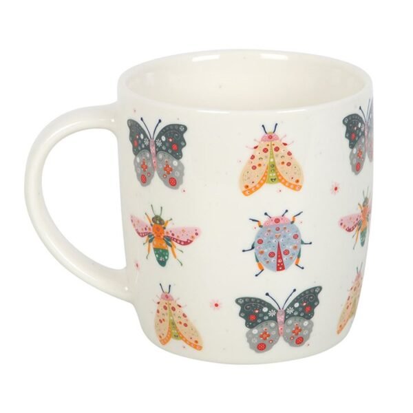 Floral Bug Print Mug - Image 2