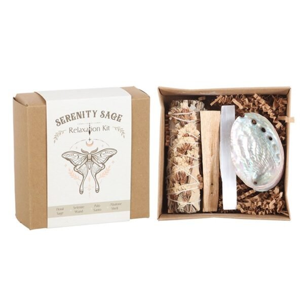 Serenity Sage Relaxation Smudge Kit - Image 2