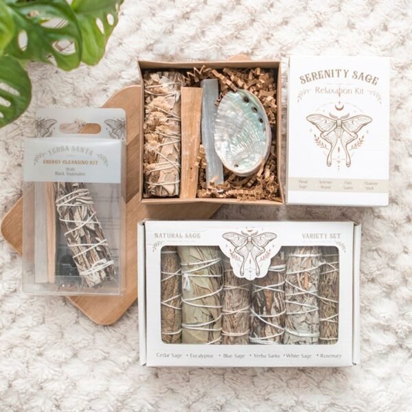 Serenity Sage Relaxation Smudge Kit - Image 5