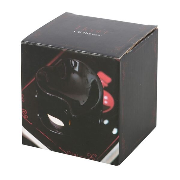 Black Heart Oil Burner and Wax Warmer - Image 4