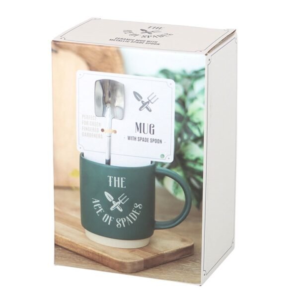 Ace of Spades Mug with Spade Spoon - Image 5