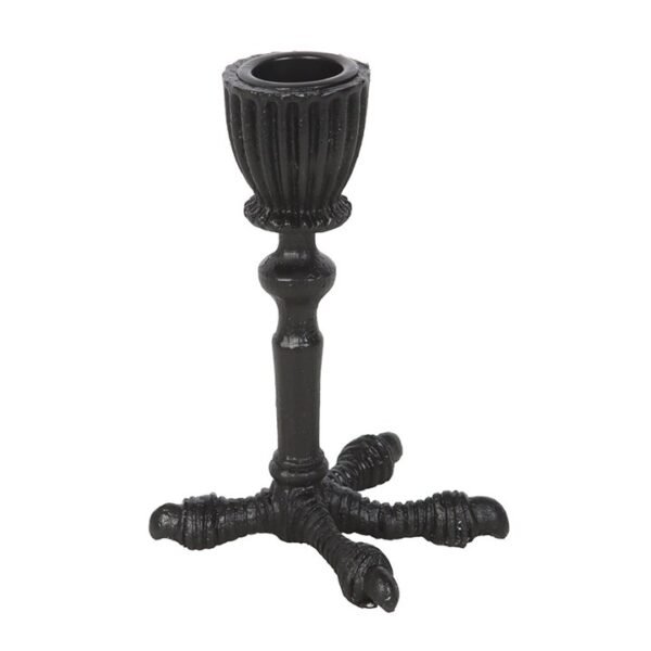 Raven Claw Taper Candle Holder - Image 3