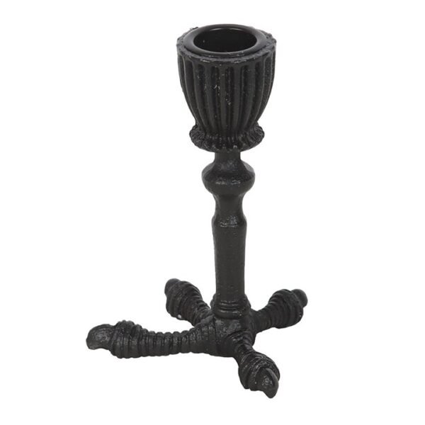 Raven Claw Taper Candle Holder - Image 4