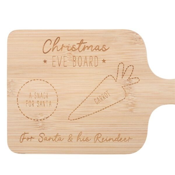 Wooden Christmas Eve Serving Board - Image 3