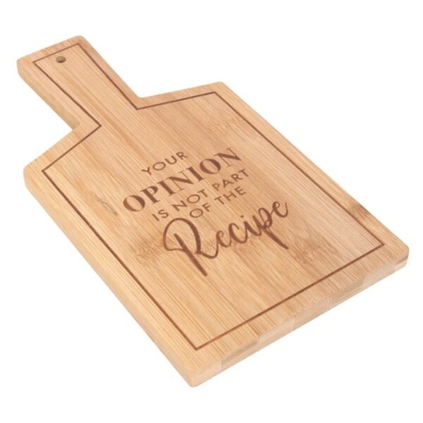 Not Part of the Recipe Bamboo Serving Board - Image 3