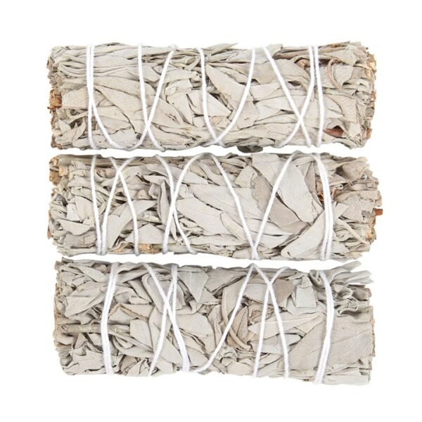 Set of 3 White Sage Smudge Wands - Image 5