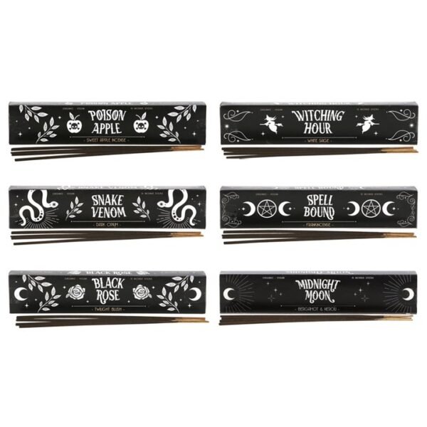 Set of 6 Midnight Ritual Incense Sticks - Image 3