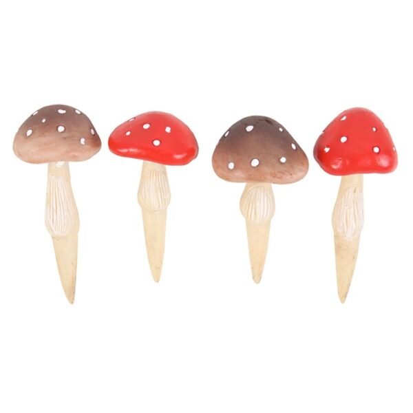 Set of 4 Mini Mushroom Plant Pot Pals - Image 3