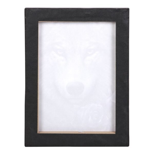19x25cm Wolf Roses Canvas Plaque by Spiral Direct - Image 3