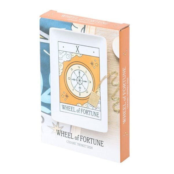 The Wheel of Fortune Vintage Tarot Trinket Dish - Image 4